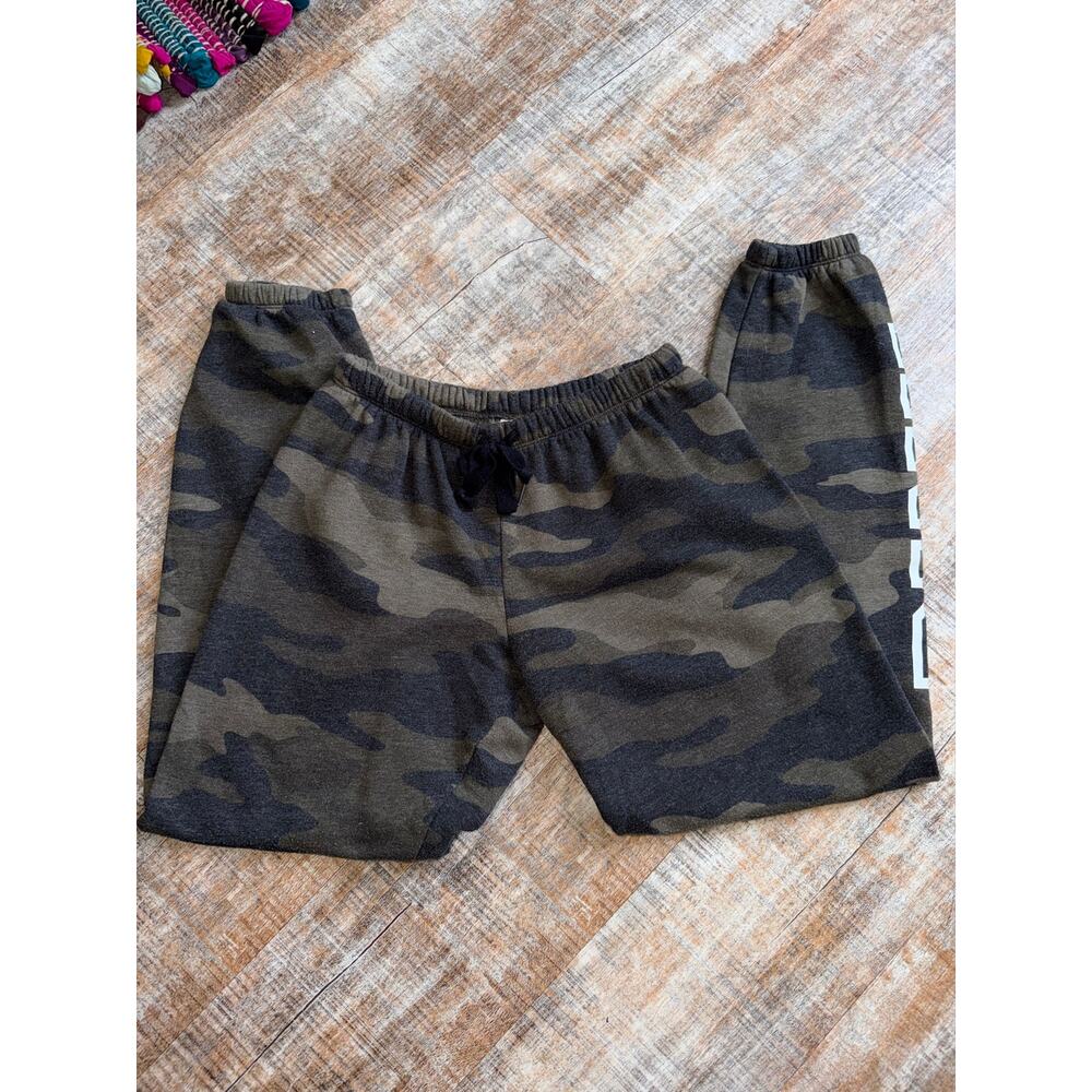 Pink By Victoria’s Secret Camo Camouflage Drawstring Sweatpants Lounge Pants XS - Picture 3 of 7